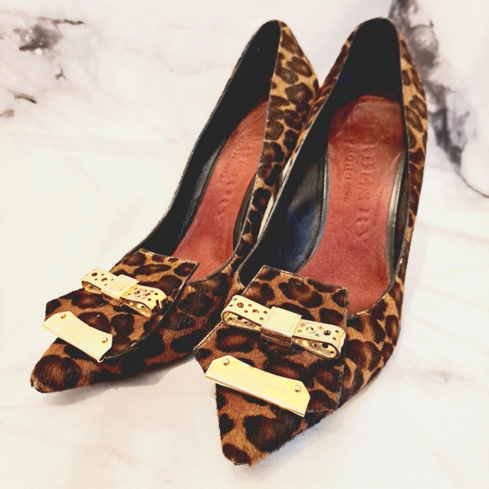 Burberry Prorsum Leopard Heels